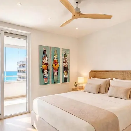 Ocean Playamar - Premium Beachfront Terrace & Seasonal Pool Apartment *