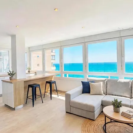 Ocean Playamar - Premium Beachfront Terrace & Seasonal Pool Apartment